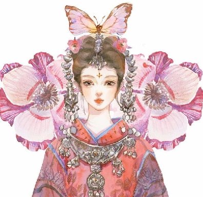 惊艳水彩插画之美，独特画风不