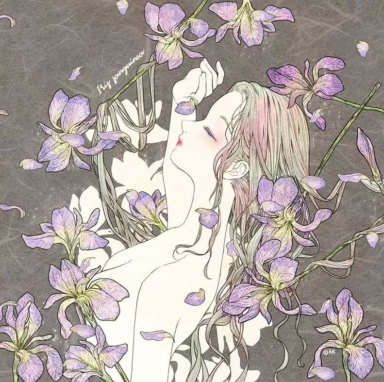 好美的水彩插画，梦幻奇妙的插