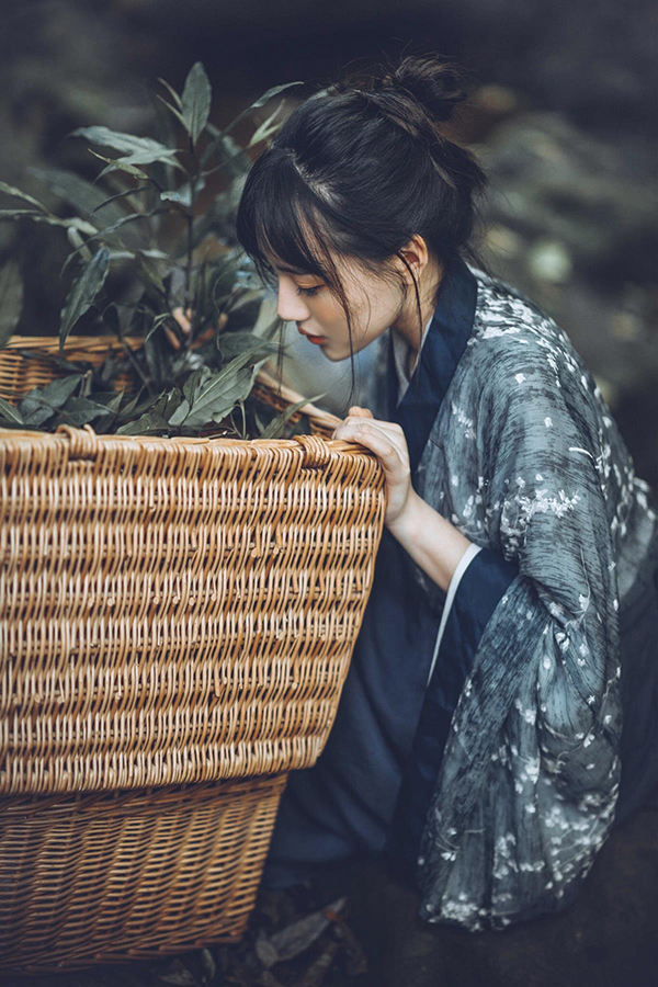 人像摄影，古装女子人像摄影照片