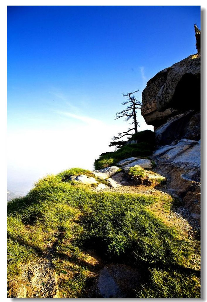 雄伟华山风景摄影欣赏