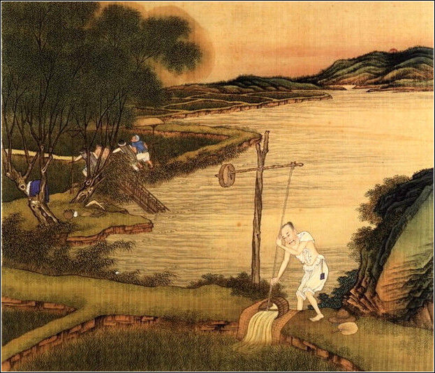 中国24节气古画图，超美国画插画欣赏