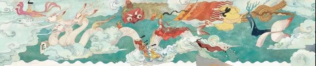 《洛神赋》绘本插画，最美的中国式爱情！