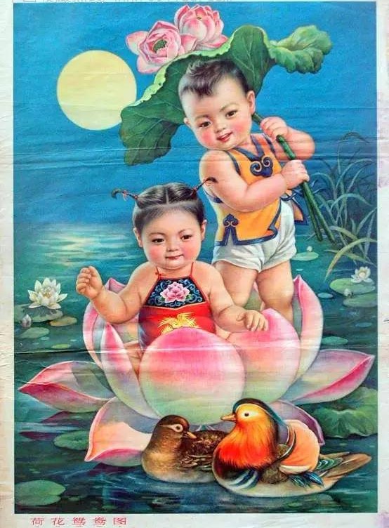 60年代古老的中国年画，值得珍藏的回忆！