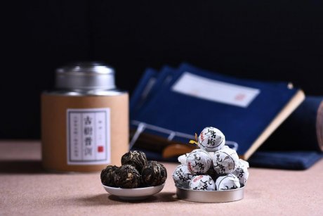 普洱茶纯手工龙珠迷你小沱茶