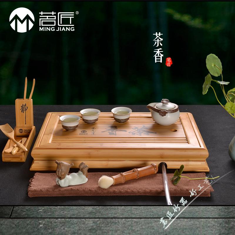 竹制茶海茶台功夫茶具图片2