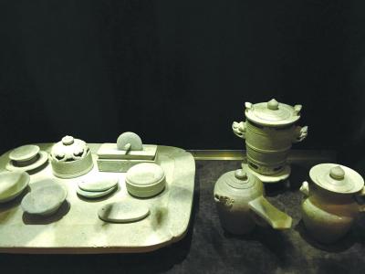 古代唐代孔雀石茶碾茶品 (3/3)