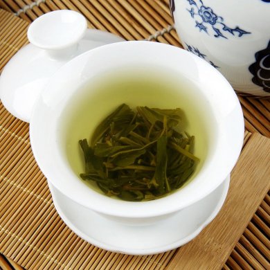 新茶绿茶茶汤图片