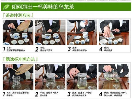 泡乌龙茶方法图片