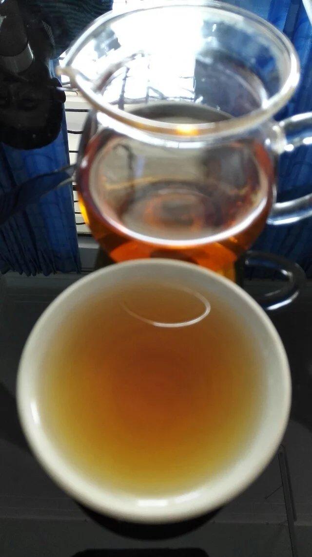 普洱茶生茶冲泡茶汤茶叶素材 (18/20)