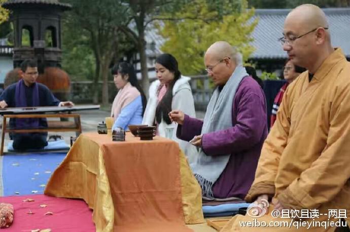 中华点茶道徽州游学梓路寺茶道图片 (3/6)