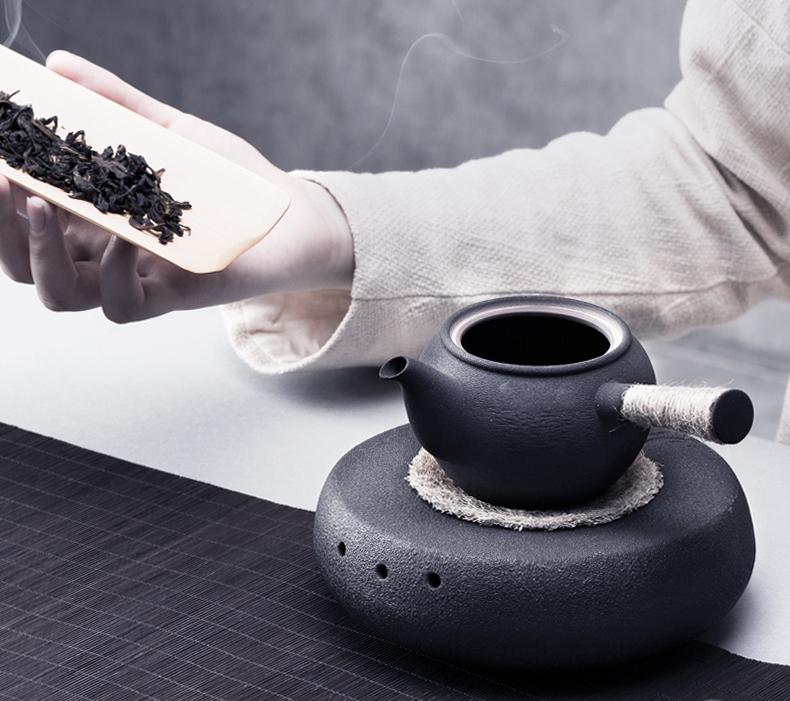 仿古侧把茶壶日式泡茶器图片9