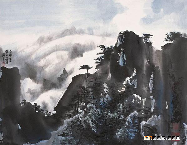 大师冯骥才水墨诗文画欣赏