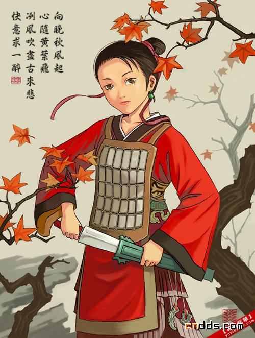 插画师炎炎作品之《花样年华》