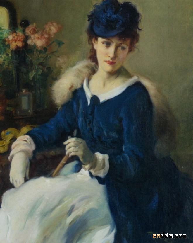 比利时后印象派画家Fernand Toussaint（1873年—1956年