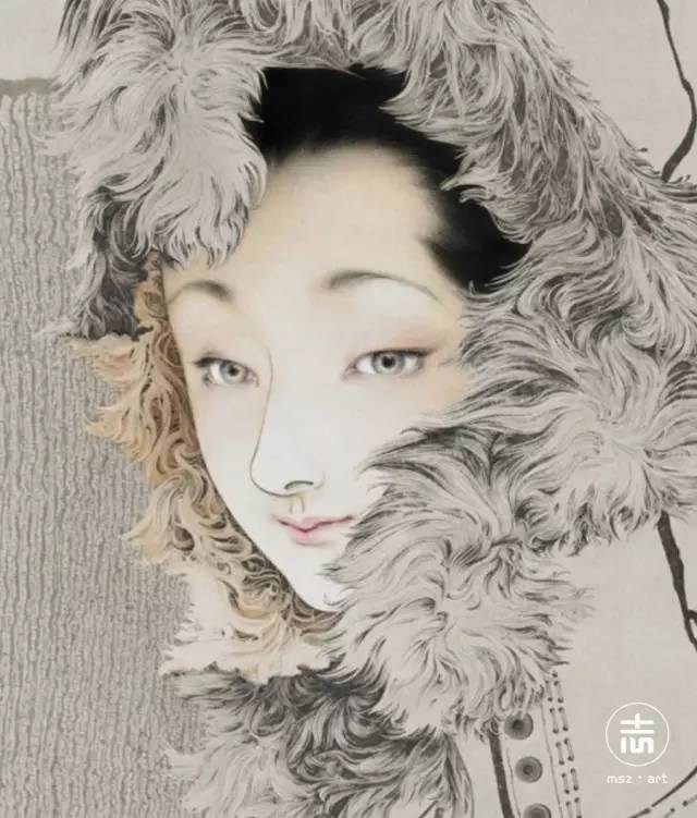 极致柔美的人像画