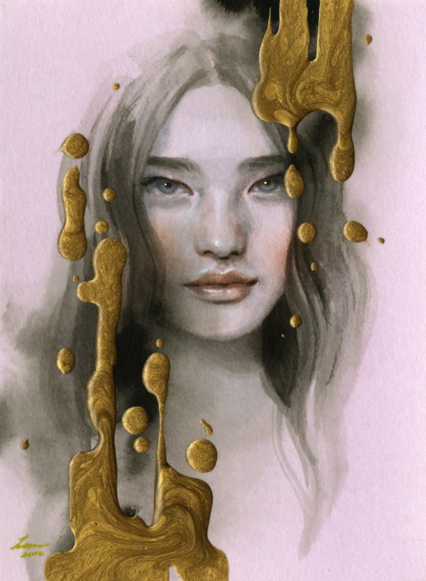 越南艺术家 Tran Nguyen（德兰&#183;阮）工作室习作