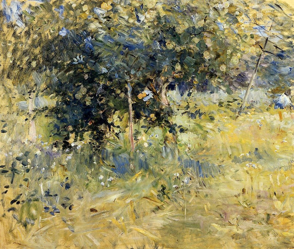 法国画家贝尔特&#183;莫里索(Berthe Morisot)油画作品