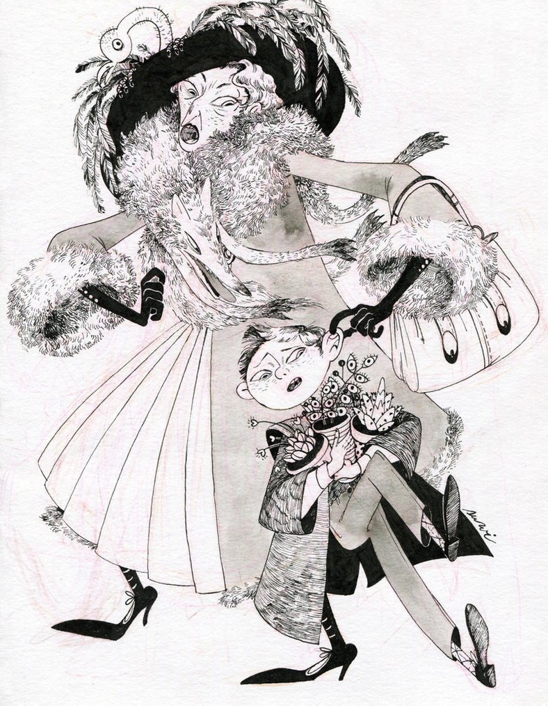 捷克插画师 Suwi 随心水彩插画作品