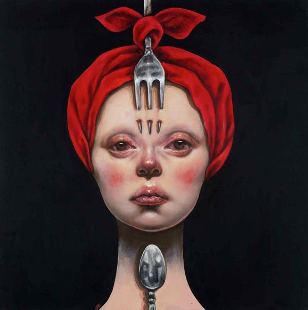 Afarin Sajedi（阿法英&#183;萨婕迪）绘画作品欣赏