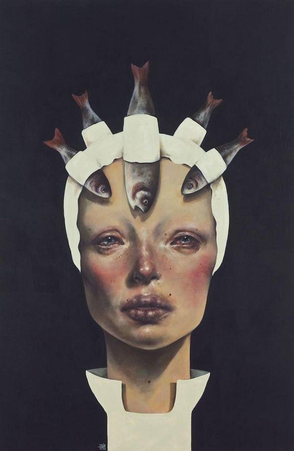 Afarin Sajedi（阿法英&#183;萨婕迪）绘画作品欣赏