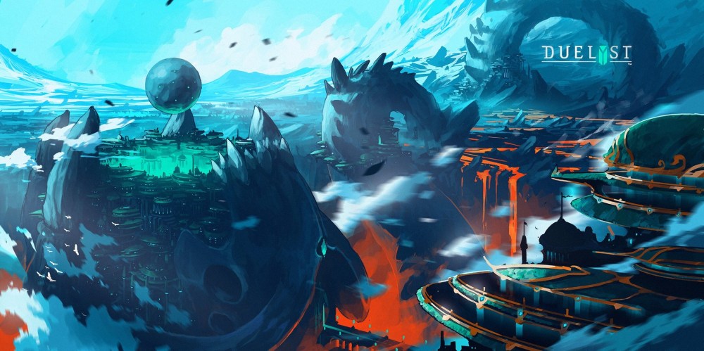 Anton Fadeev  《 决 斗 英 雄（Duelyst）》场景概念设