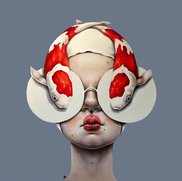 Afarin Sajedi（阿法英&#183;萨婕迪）绘画作品欣赏