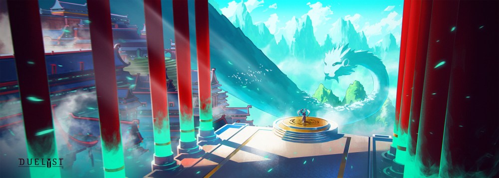 Anton Fadeev  《 决 斗 英 雄（Duelyst）》场景概念设