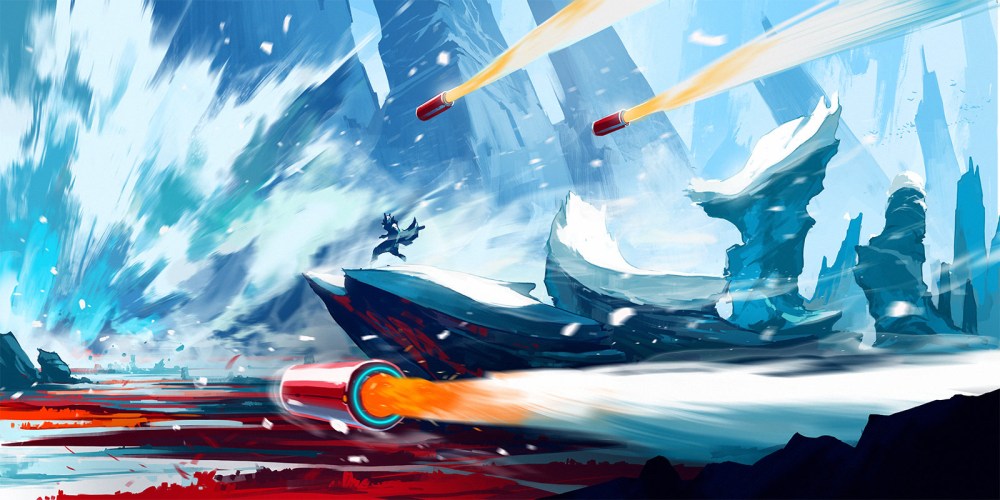 Anton Fadeev  《 决 斗 英 雄（Duelyst）》场景概念设