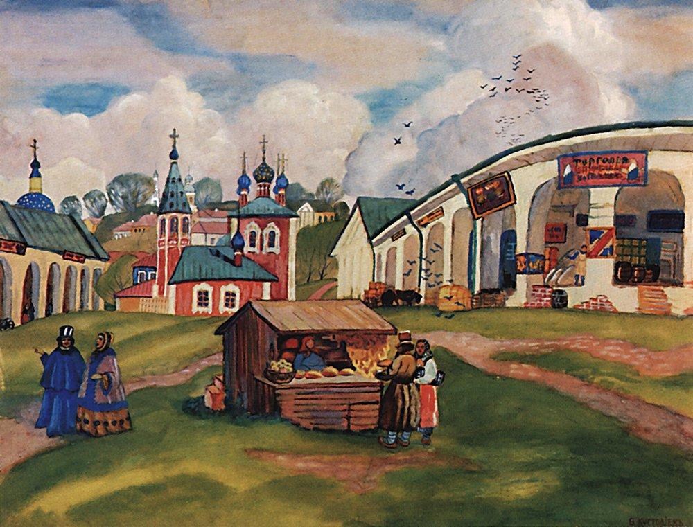 俄罗斯鲍里斯&#183;克斯托依列夫（Boris Kustodiev）