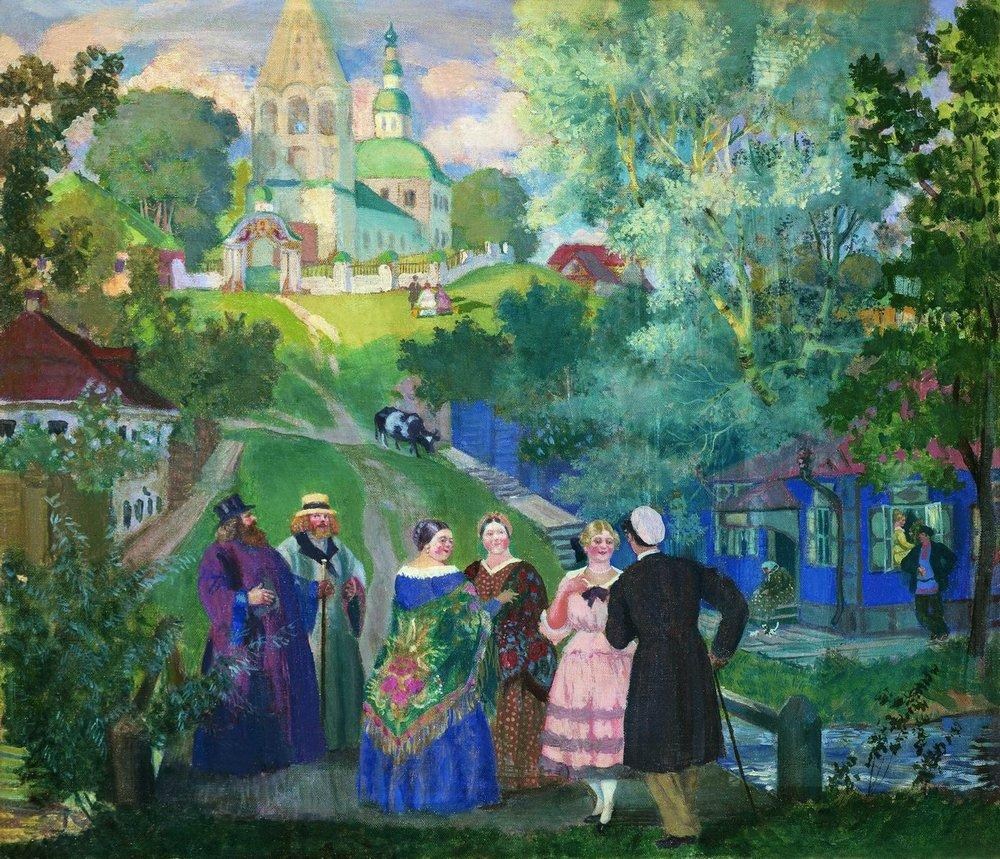 俄罗斯鲍里斯&#183;克斯托依列夫（Boris Kustodiev）