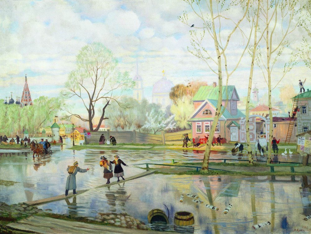 俄罗斯鲍里斯&#183;克斯托依列夫（Boris Kustodiev）