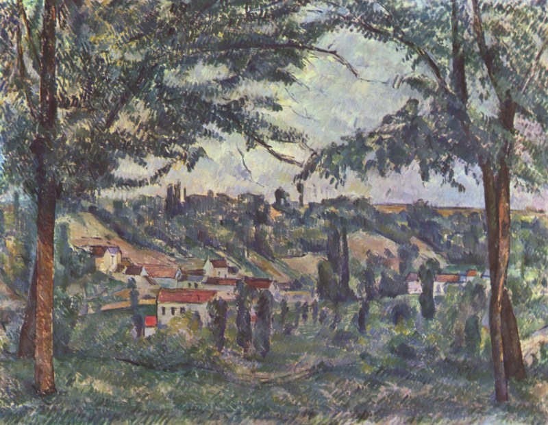 法国保罗&#183;塞尚（Paul C&#233;zanne）油画作品