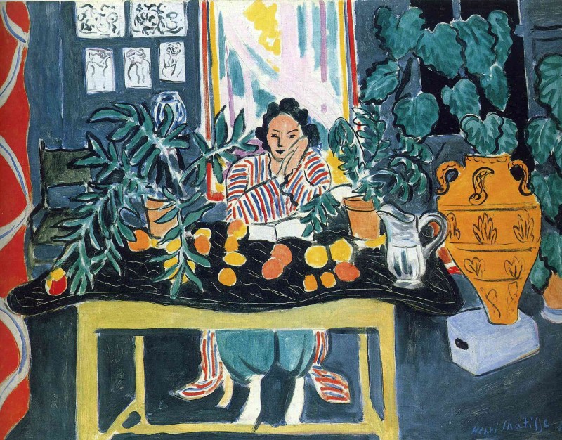 法国亨利&#183;马蒂斯（Henri Matisse）油画作品