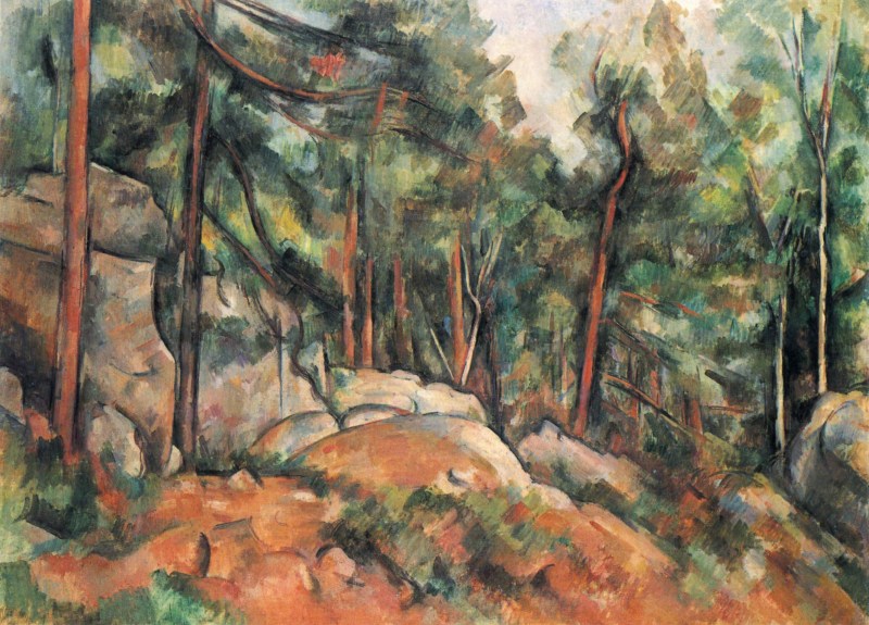 法国保罗&#183;塞尚（Paul C&#233;zanne）油画作品