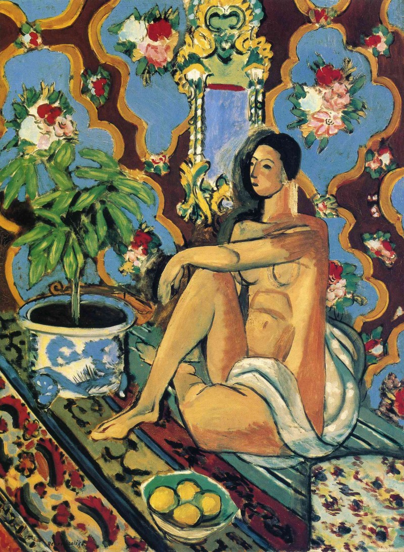 法国亨利&#183;马蒂斯（Henri Matisse）油画作品