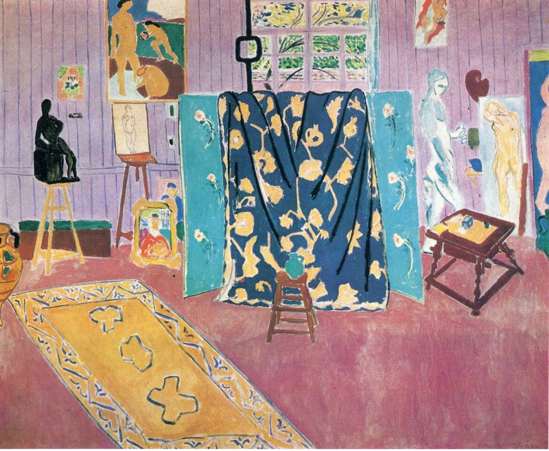 法国亨利&#183;马蒂斯（Henri Matisse）油画作品