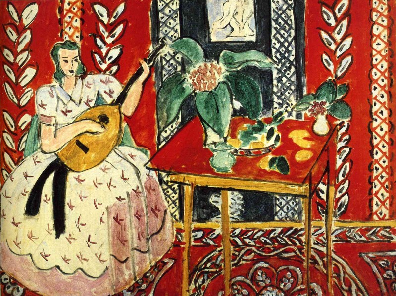 法国亨利&#183;马蒂斯（Henri Matisse）油画作品