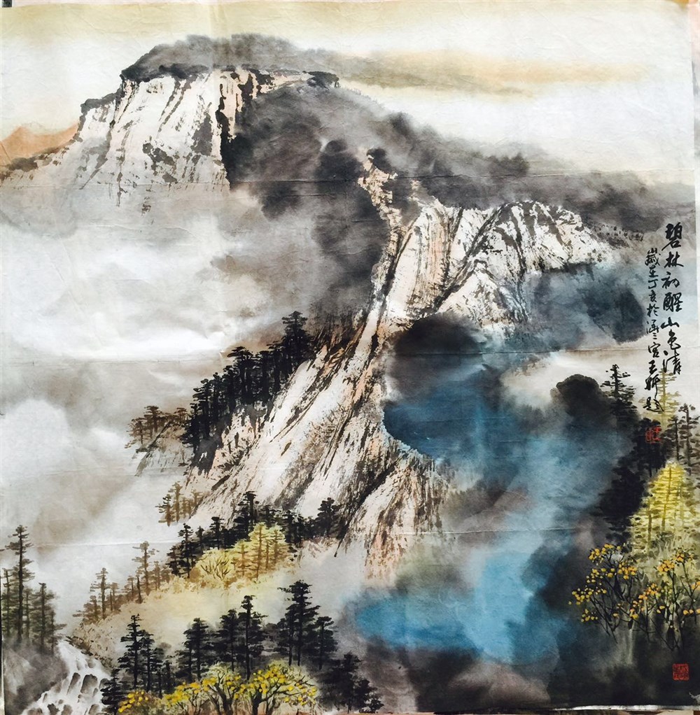 王昕老师山水