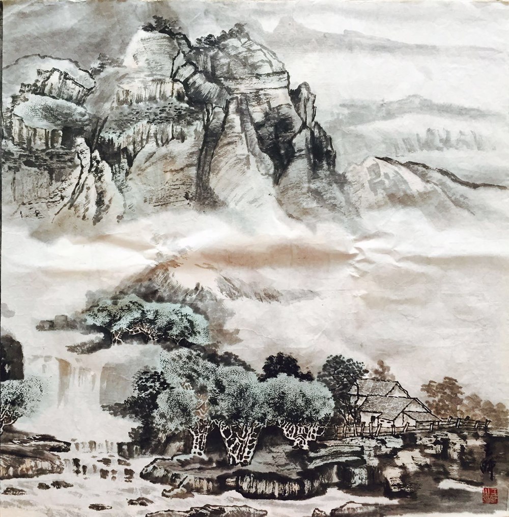 王昕老师山水