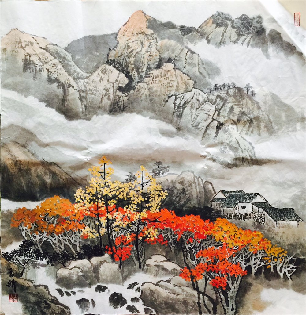 王昕老师山水