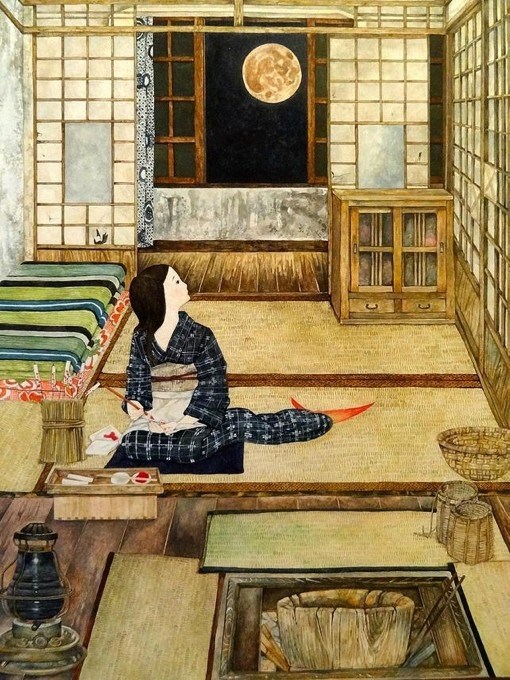 辻川奈美小清新插画设计