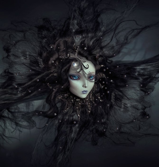 Natalie Shau 诡异插画设计