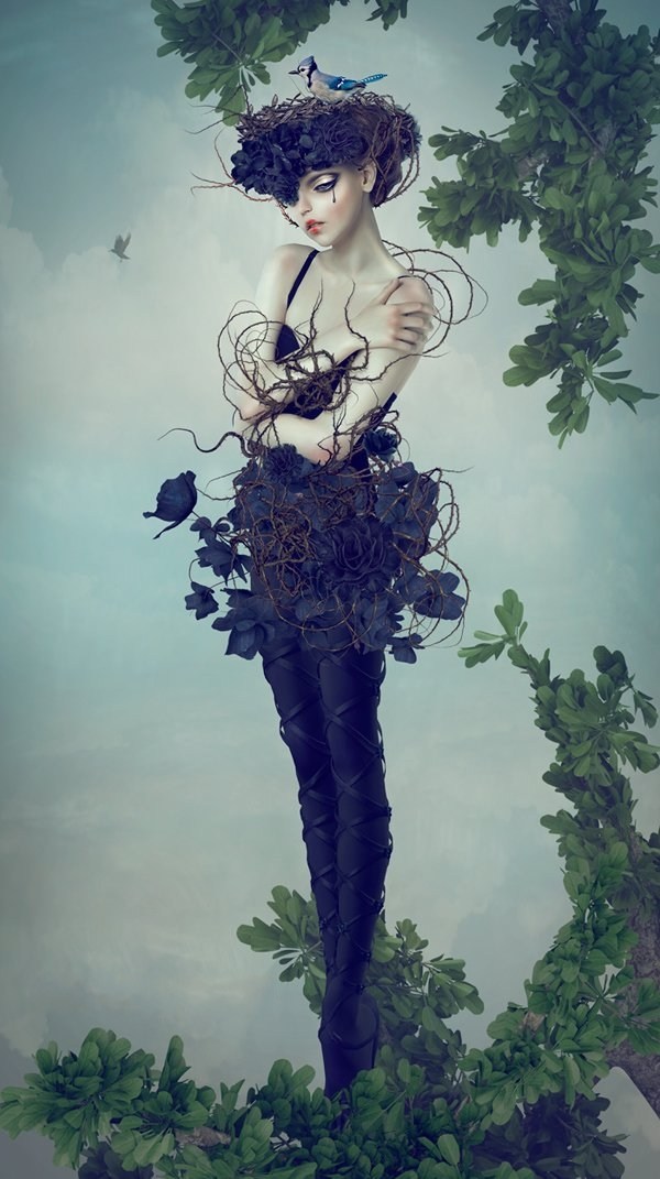 Natalie Shau 诡异插画设计