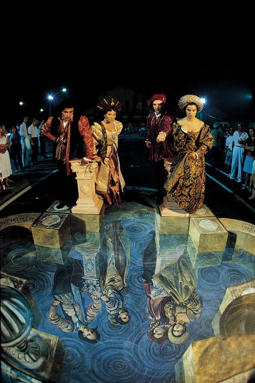 意大利街头3D绘画大师Kurt Wenner：街头作品秀