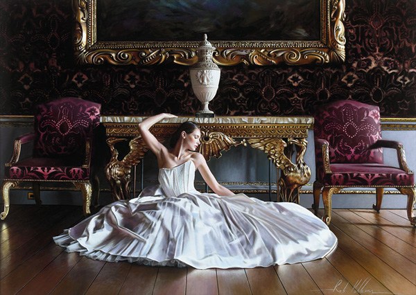 浪漫爱情绘画-Rob Hefferan