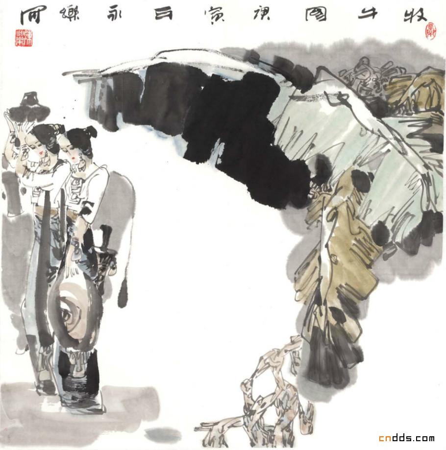 著名画家陈永乐国画作品欣赏