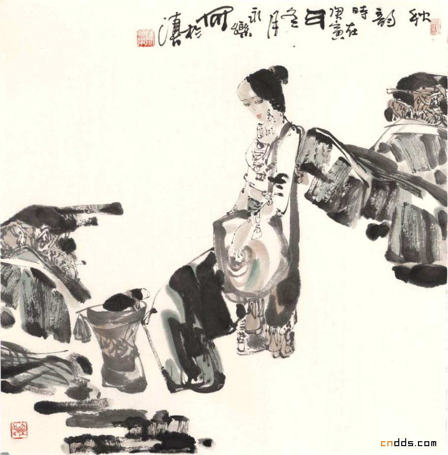 著名画家陈永乐国画作品欣赏