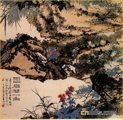 国画大师潘天寿作品欣赏