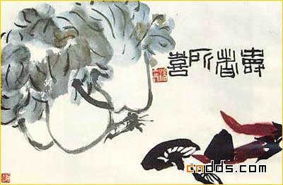 国画大师潘天寿作品欣赏