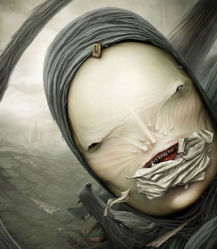 Anton Semenov充满了邪恶的作品